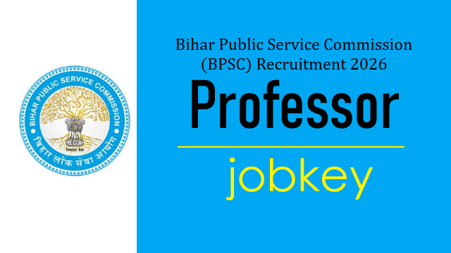 Bihar BPSC Professor Online Form 2026-jobkey